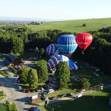 Let balonem v Chřibech